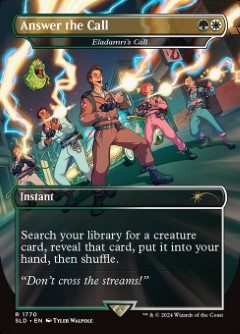 Eladamri's Call - Answer the Call Secret Lair Drop - The Real Ghostbusters